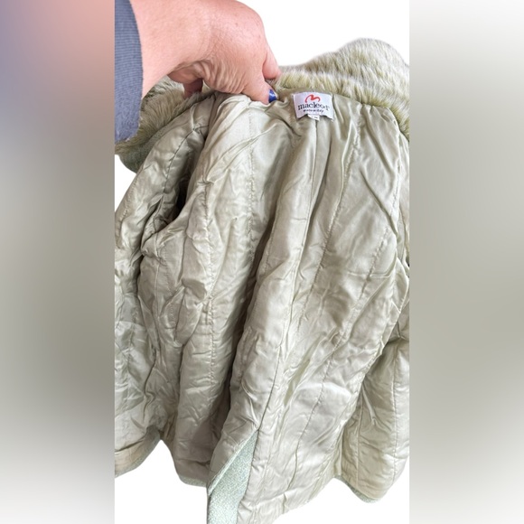 Macleod Kids Italian Wool Double-Breasted Coat with Faux Fur Trim - Picture 5 of 7